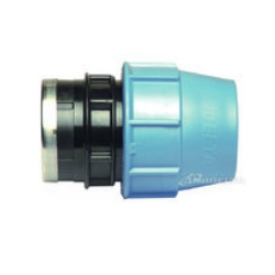 Unidelta coupling with female thread